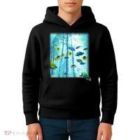 Wilderness Fish In Nature Kids Hoodie thumb 4