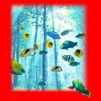 Wilderness Fish In Nature Santa Hat thumb 1