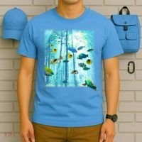 Wilderness Fish In Nature T-Shirt thumb 5