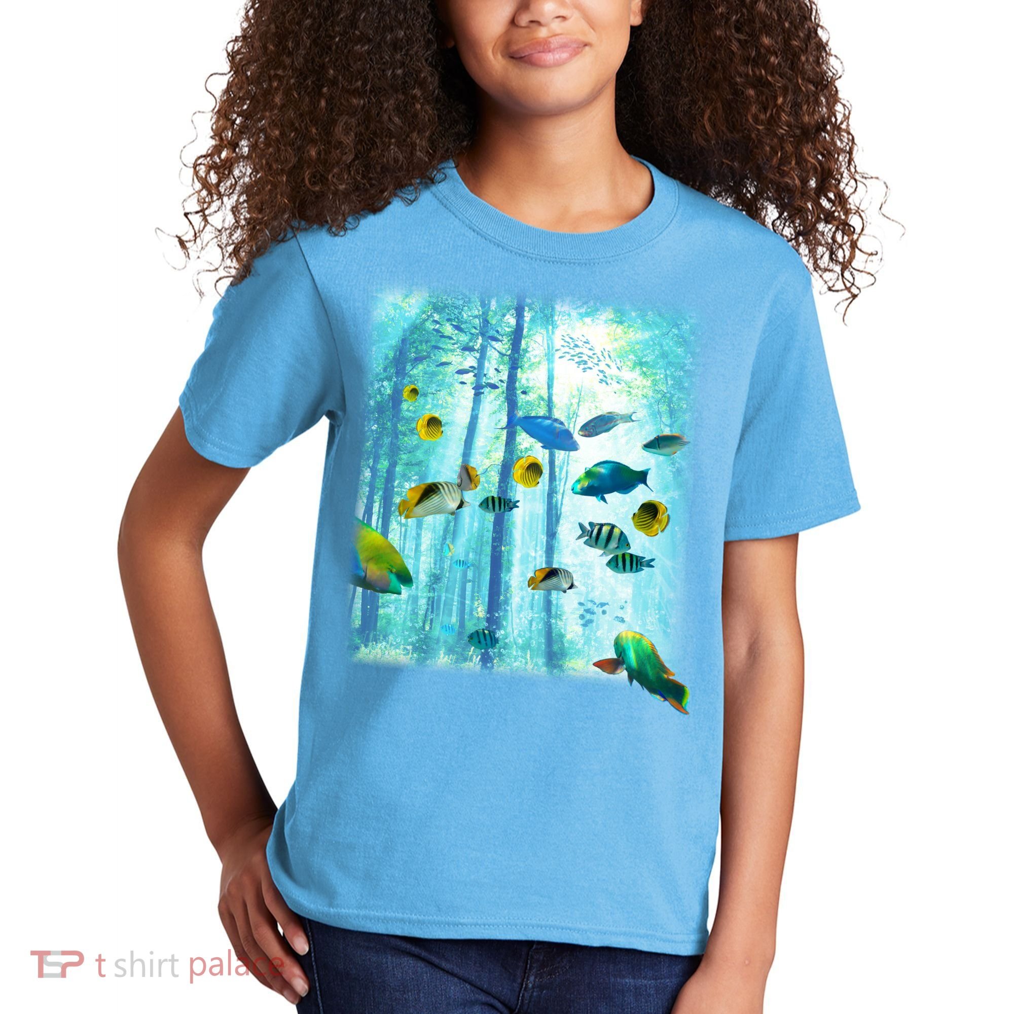 Wilderness Fish In Nature Kids T-Shirt