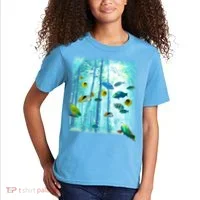 Wilderness Fish In Nature Kids T-Shirt thumb 2