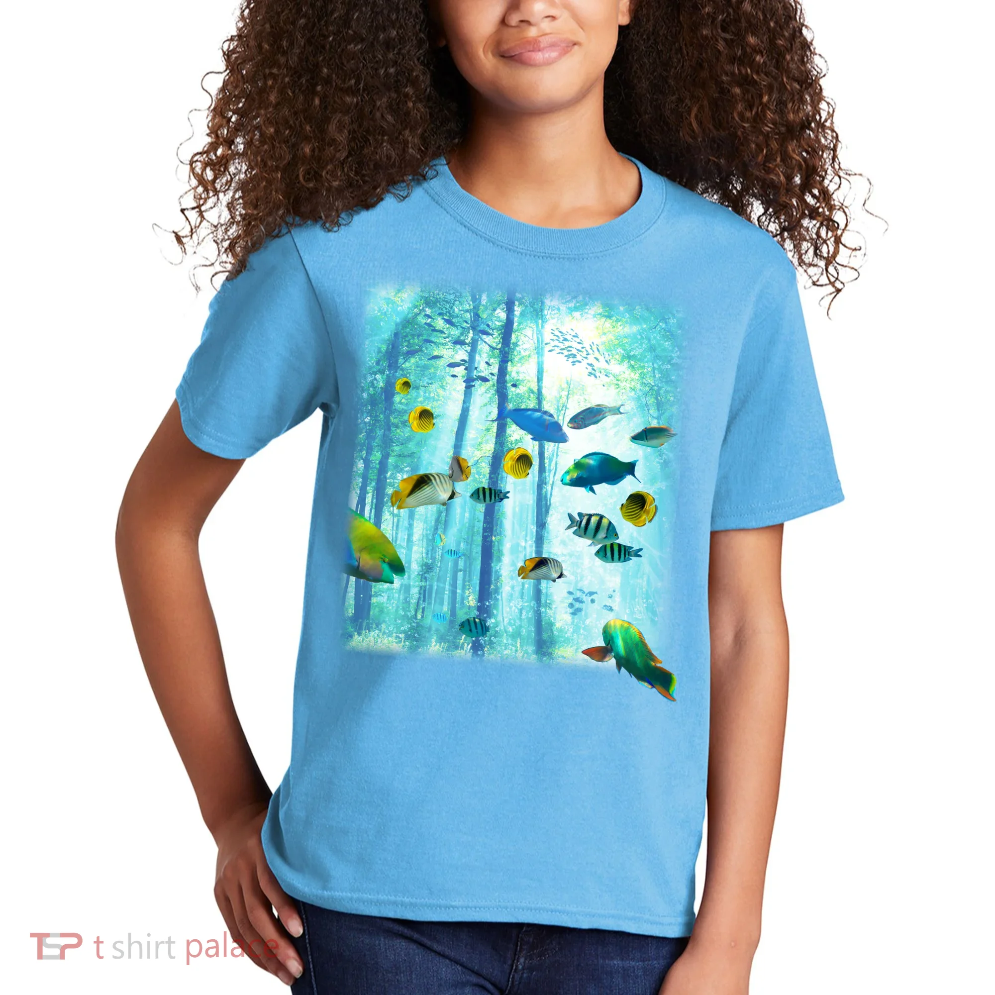 Wilderness Fish In Nature Kids T-Shirt