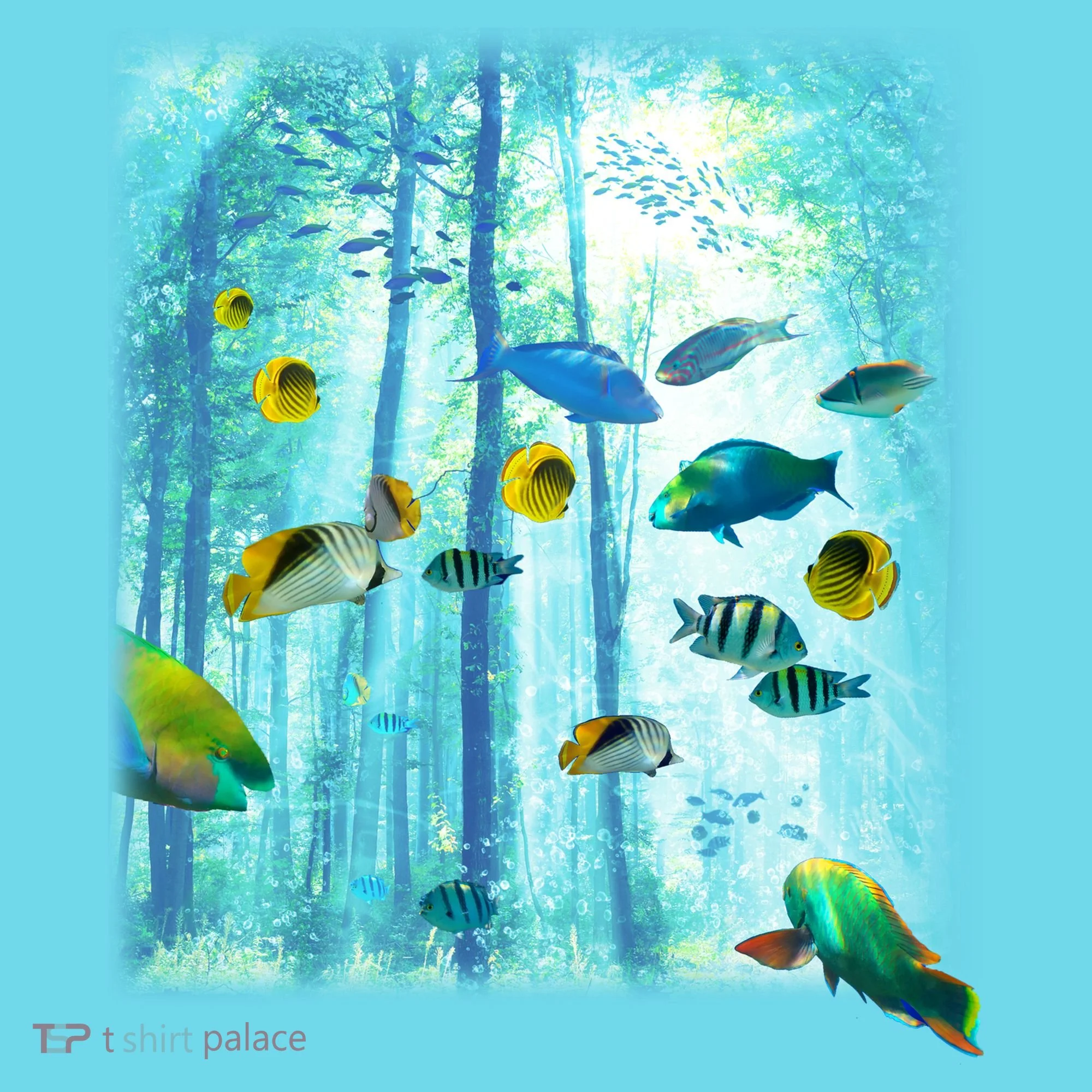 Wilderness Fish In Nature Kids T-Shirt