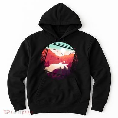 Wilderness Nature Scenery Hoodie
