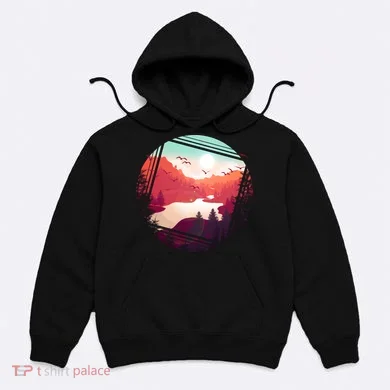 Wilderness Nature Scenery Hoodie