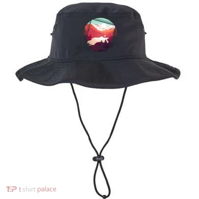 Wilderness Nature Scenery Bucket Hat
