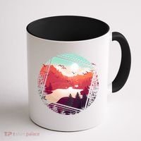 Wilderness Nature Scenery Coffee Mug thumb 1