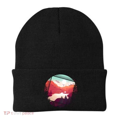Wilderness Nature Scenery Beanie