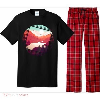 Wilderness Nature Scenery Pajama Set
