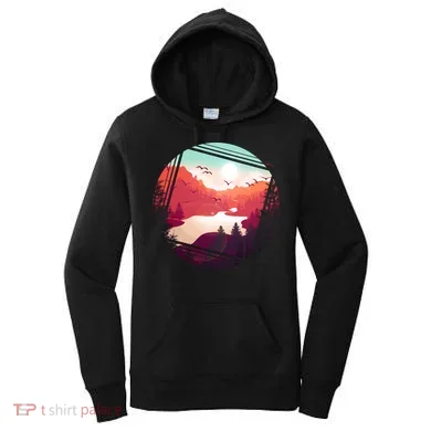 Wilderness Nature Scenery Women's Hoodie