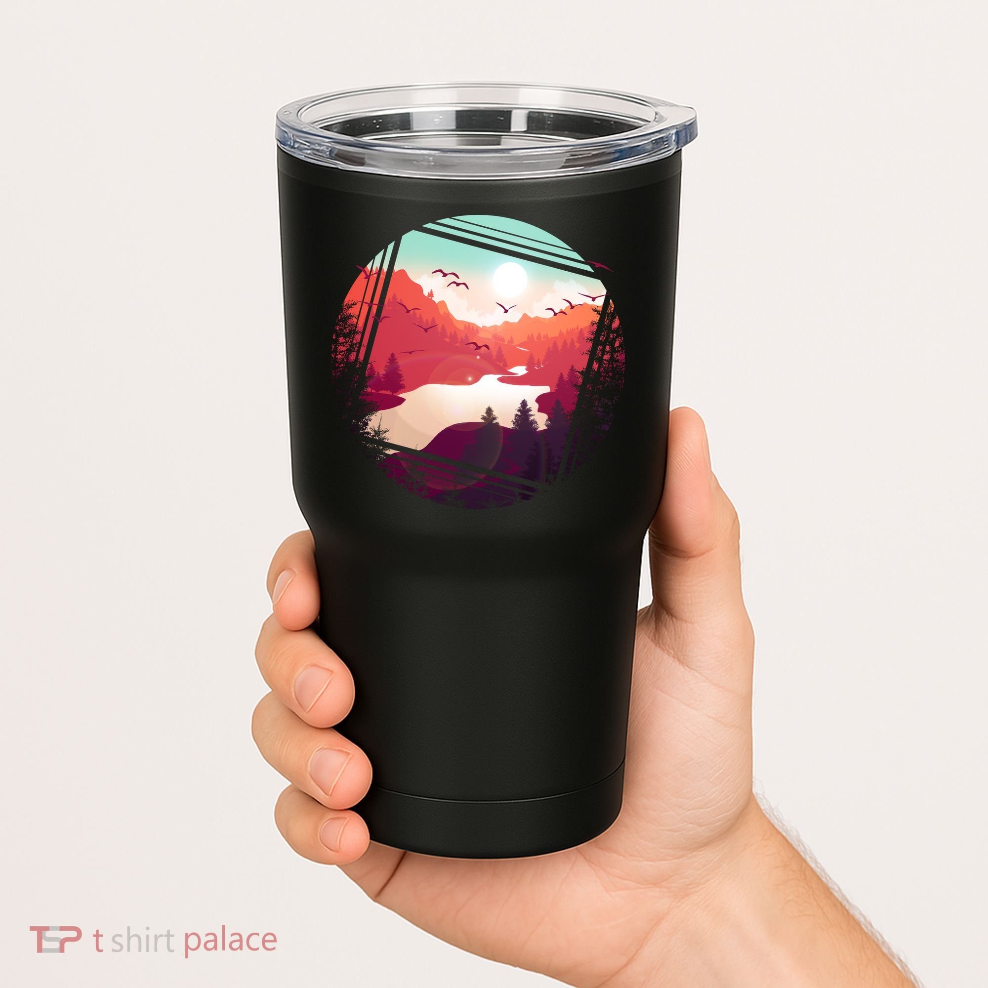 Wilderness Nature Scenery Tumbler