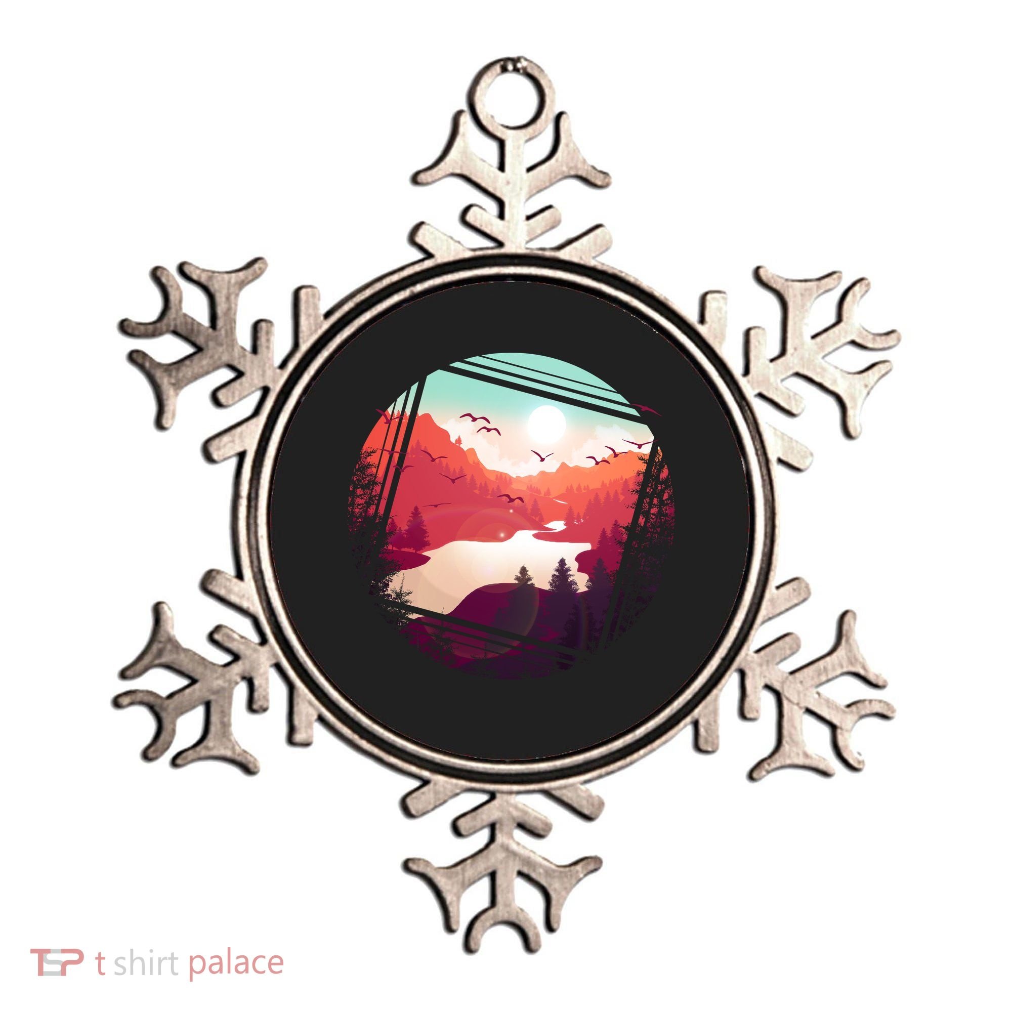 Wilderness Nature Scenery Ornament