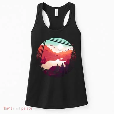 Wilderness Nature Scenery Women's Tank Top