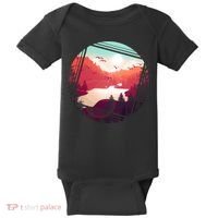 Wilderness Nature Scenery Baby Bodysuit thumb 0