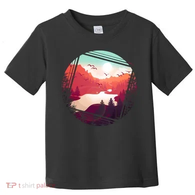 Wilderness Nature Scenery Toddler T-Shirt