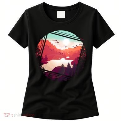 Wilderness Nature Scenery Women's T-Shirt