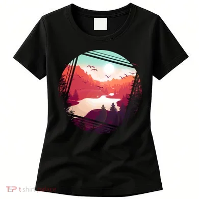 Wilderness Nature Scenery Women's T-Shirt