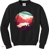Wilderness Nature Scenery Kids Sweatshirt thumb 0