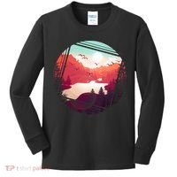 Wilderness Nature Scenery Kids Long Sleeve Shirt thumb 0