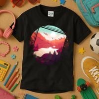 Wilderness Nature Scenery Kids T-Shirt thumb 3