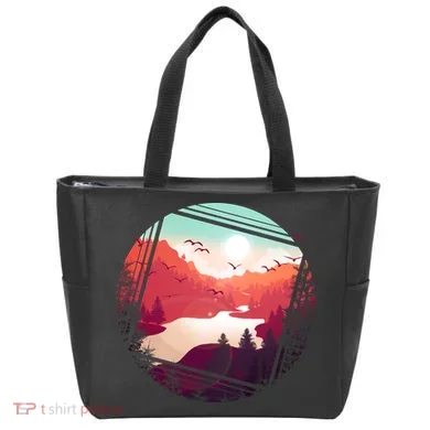 Wilderness Nature Scenery Tote Bag
