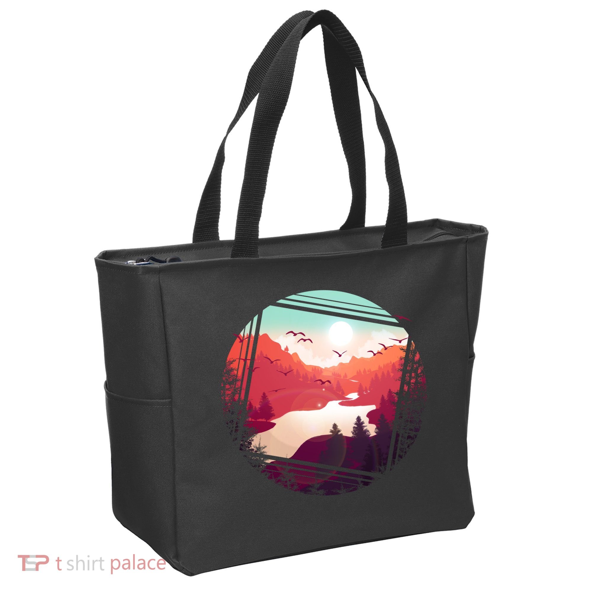 Wilderness Nature Scenery Tote Bag