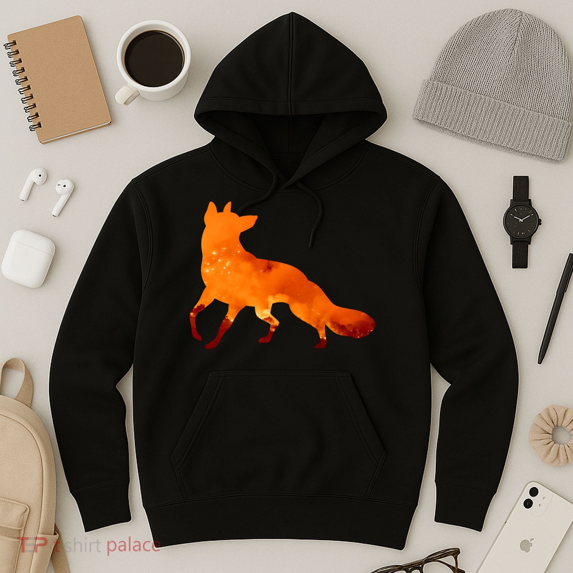Wildfire Fox Hoodie