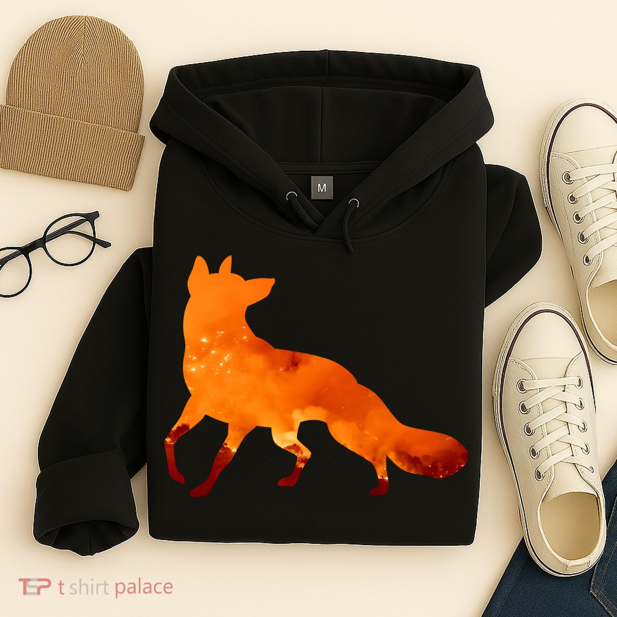 Wildfire Fox Hoodie