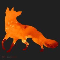 Wildfire Fox Plastic Christmas Ball Ornament thumb 1