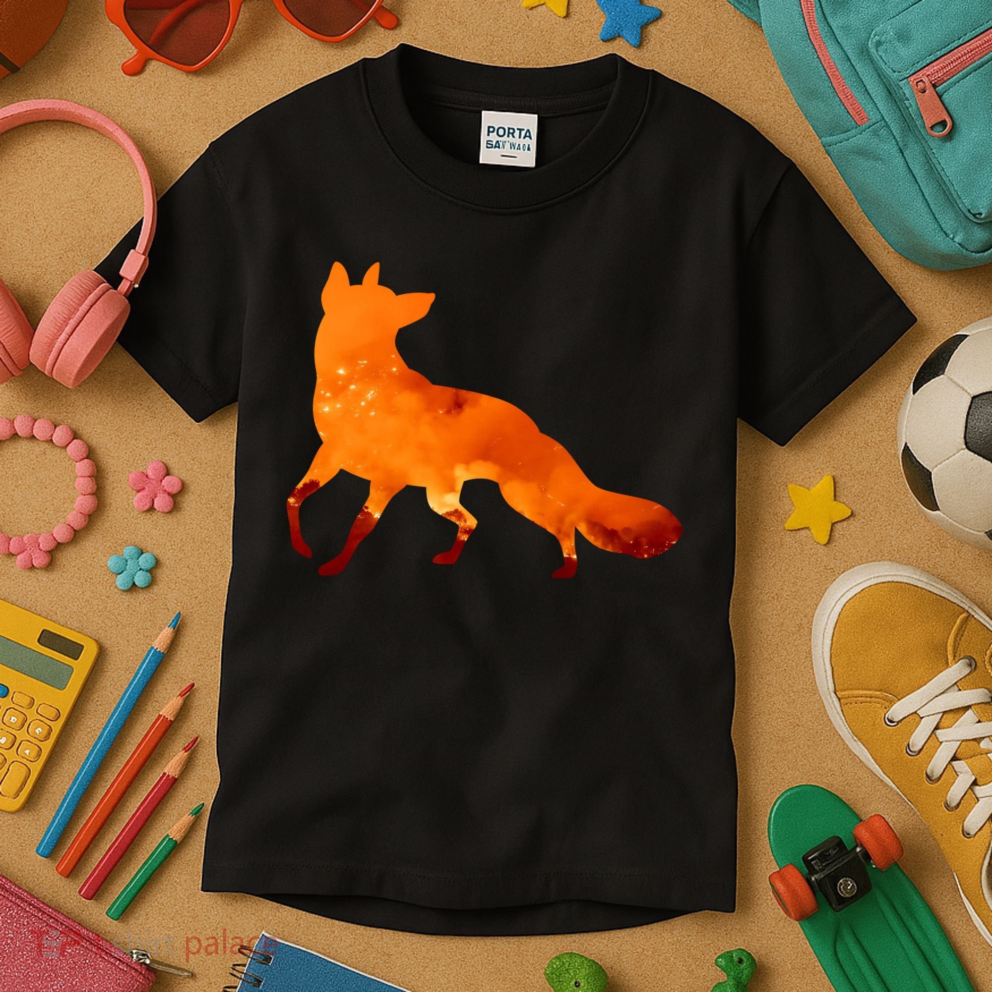 Wildfire Fox Kids T-Shirt