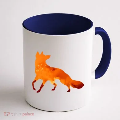 Wildfire Fox Coffee Mug back