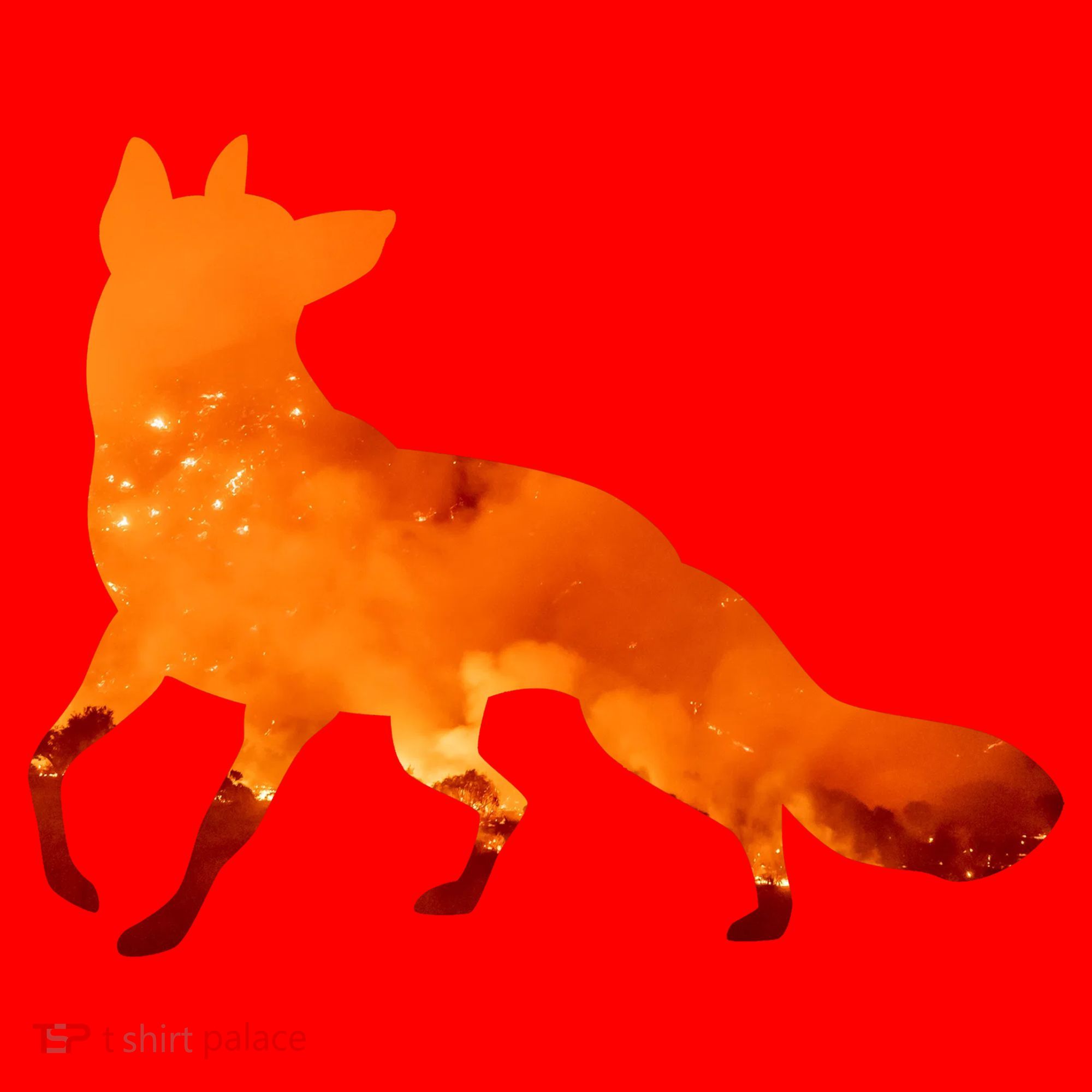 Wildfire Fox Santa Hat