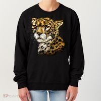 Wildlife - Big Face Cheetah Portrait Women's Sweatshirt thumb 0