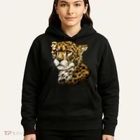 Wildlife - Big Face Cheetah Portrait Hoodie thumb 5