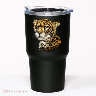 Wildlife - Big Face Cheetah Portrait Tumbler
