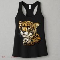 Wildlife - Big Face Cheetah Portrait Women's Tank Top thumb 3