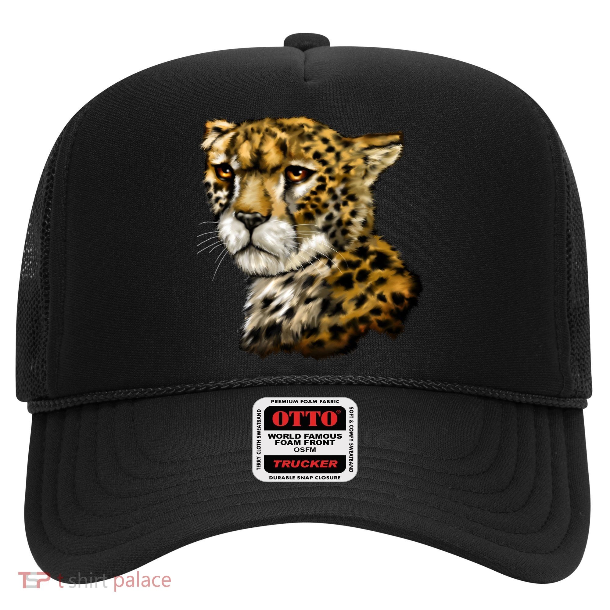 Wildlife - Big Face Cheetah Portrait Hat
