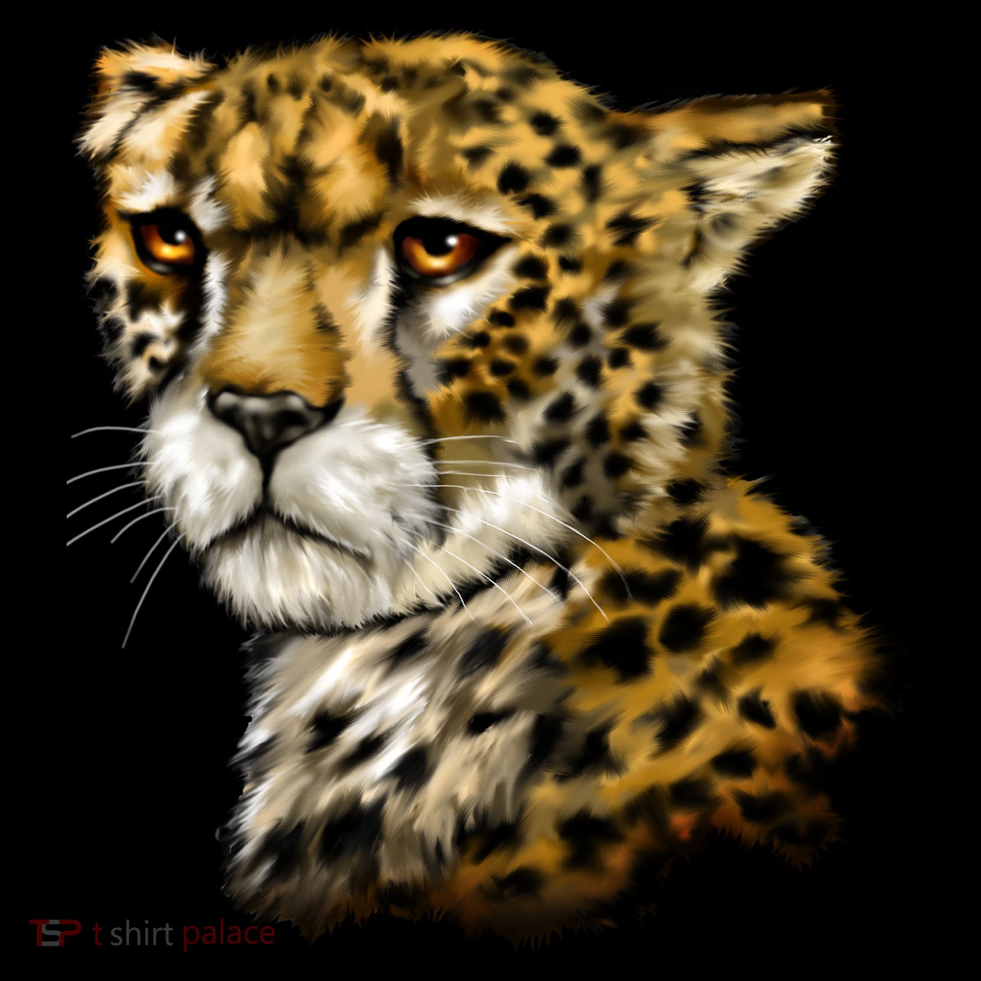 Wildlife - Big Face Cheetah Portrait Tank Top