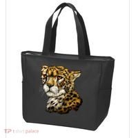 Wildlife - Big Face Cheetah Portrait Tote Bag thumb 3