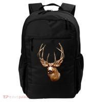 Wildlife - Big Face Deer Head Portrait Backpack thumb 0