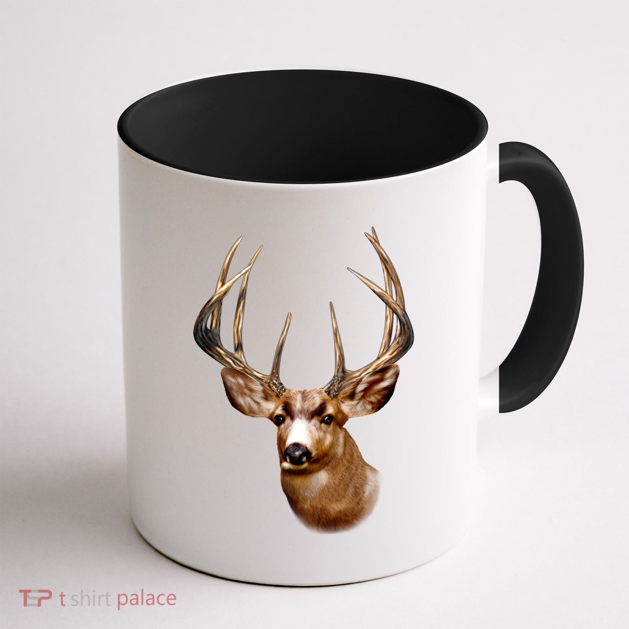 Wildlife - Big Face Deer Head Portrait Coffee Mug