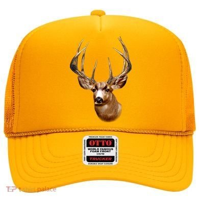 Wildlife - Big Face Deer Head Portrait Hat