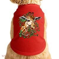 Wildlife - Big Face Giraffe Portrait Doggie Tank thumb 0