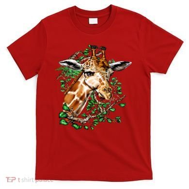Wildlife - Big Face Giraffe Portrait T-Shirt