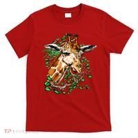 Wildlife - Big Face Giraffe Portrait T-Shirt thumb 0