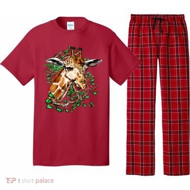 Wildlife - Big Face Giraffe Portrait Pajama Set
