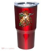 Wildlife - Big Face Giraffe Portrait Tumbler thumb 0