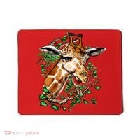 Wildlife - Big Face Giraffe Portrait Mousepad thumb 0