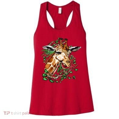 Wildlife - Big Face Giraffe Portrait Women's Tank Top