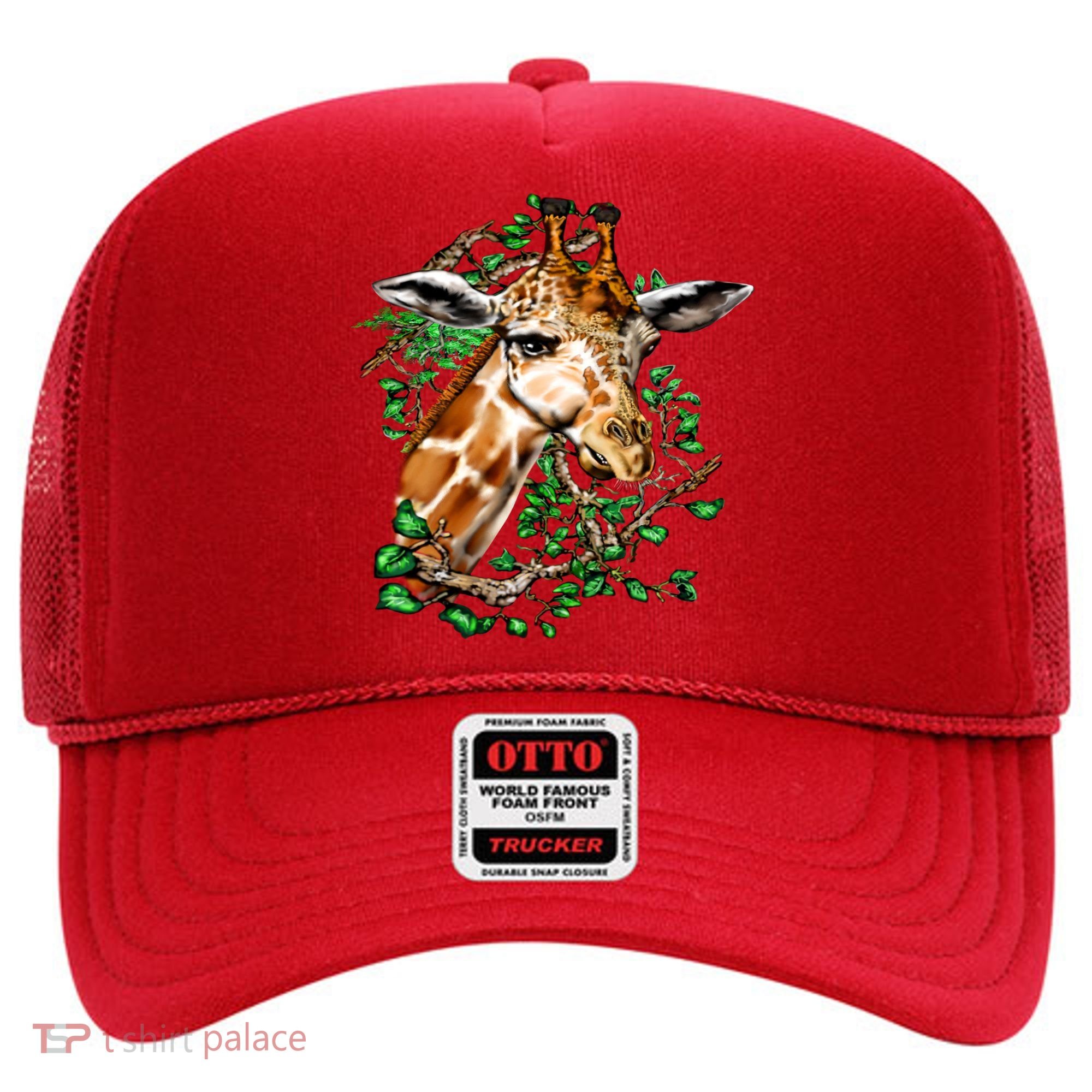 Wildlife - Big Face Giraffe Portrait Hat